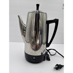 Presto 2 To 12 Cup Stainless Steel Electric Coffee Percolator Coffee Maker